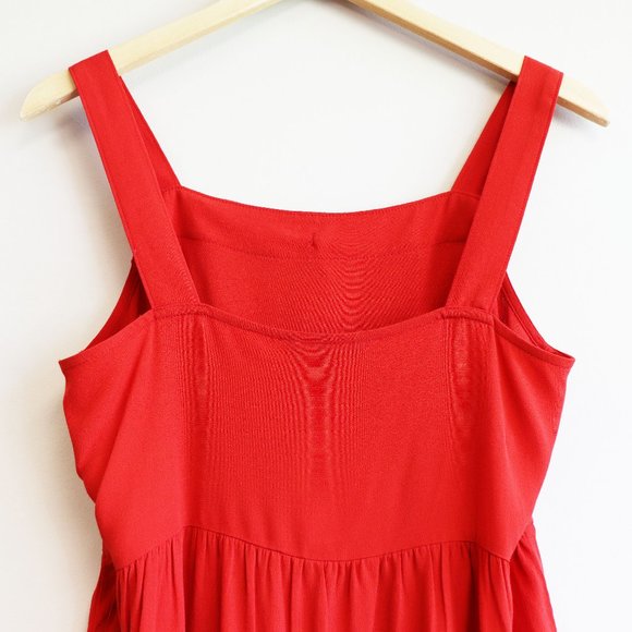 NEW Banana Republic Red Tassel Summer Tank Top S - Picture 8 of 16